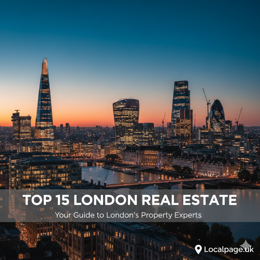 Top 15 Real Estate Businesses in London- Local Property Experts & Agents