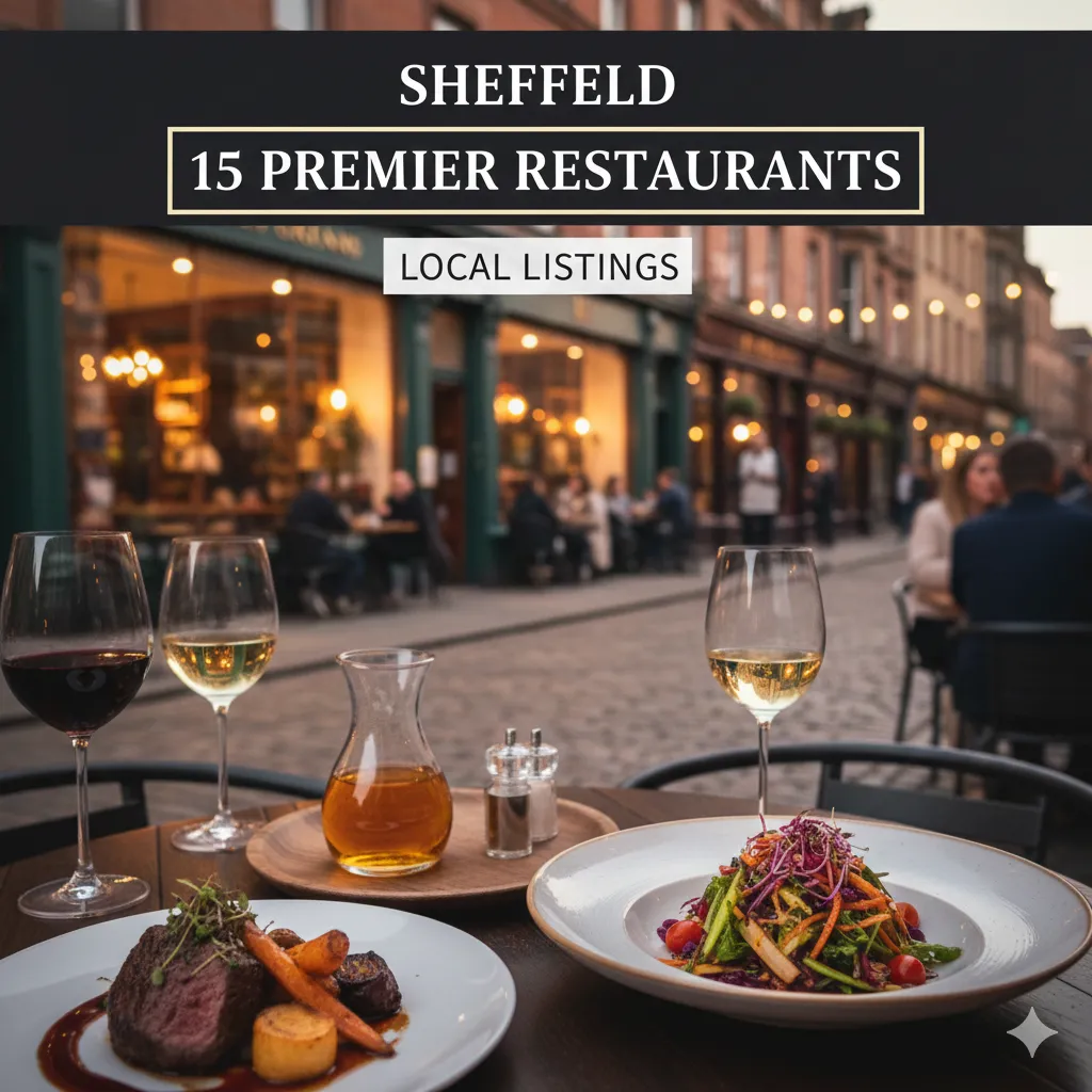 Sheffield 15 Premier Restaurants Local Listings