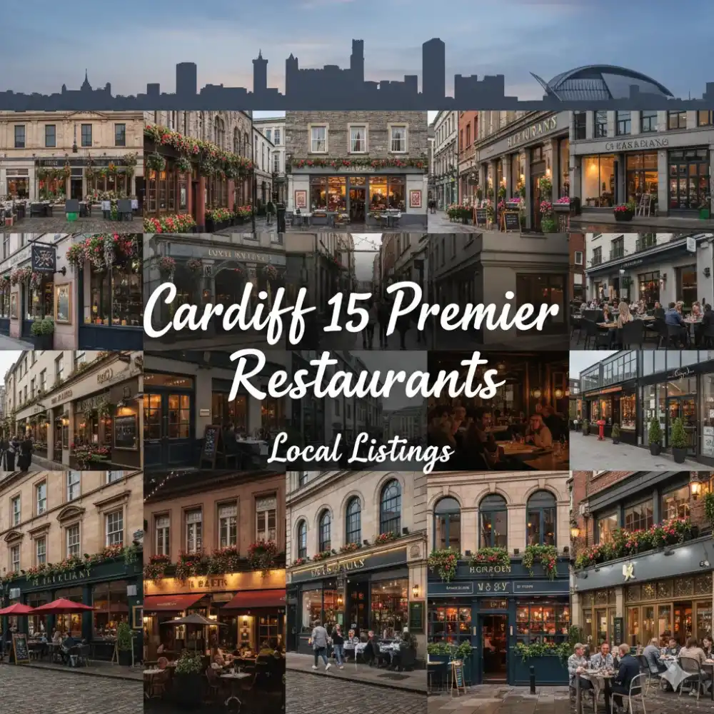 Cardiff 15 Premier Restaurants Local Listings