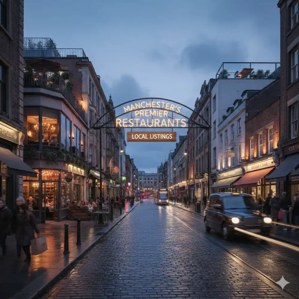 Manchester 15 Premier Restaurants Local Listings