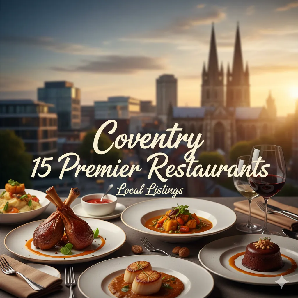 Coventry 15 Premier Restaurants Local Listings
