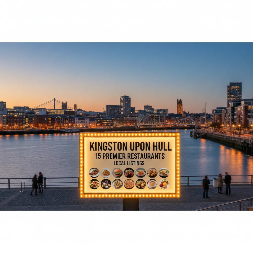Kingston upon Hull 15 Premier Restaurants Local Listings