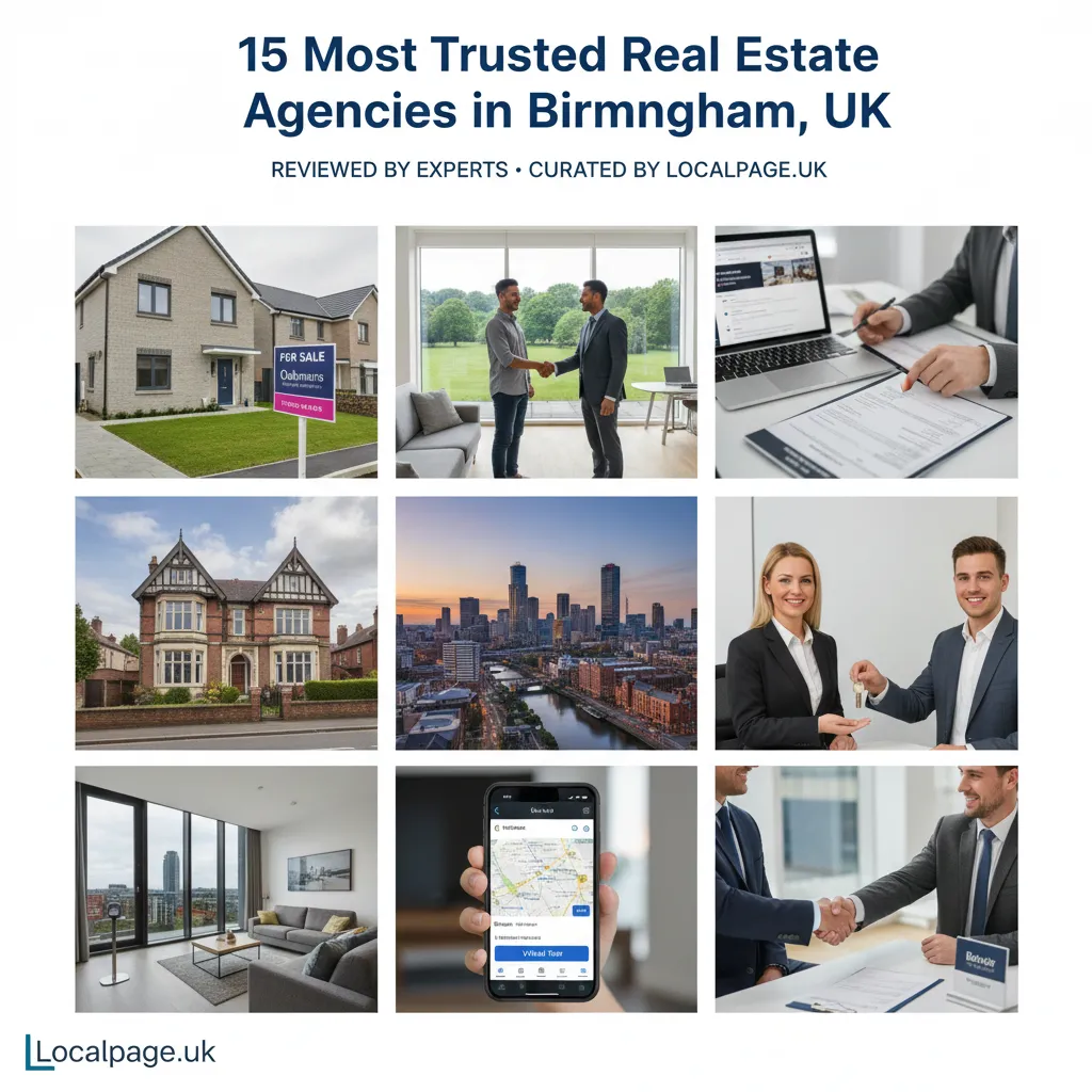 15 Most Trusted Real Estate Agencies in Birmingham, UK
