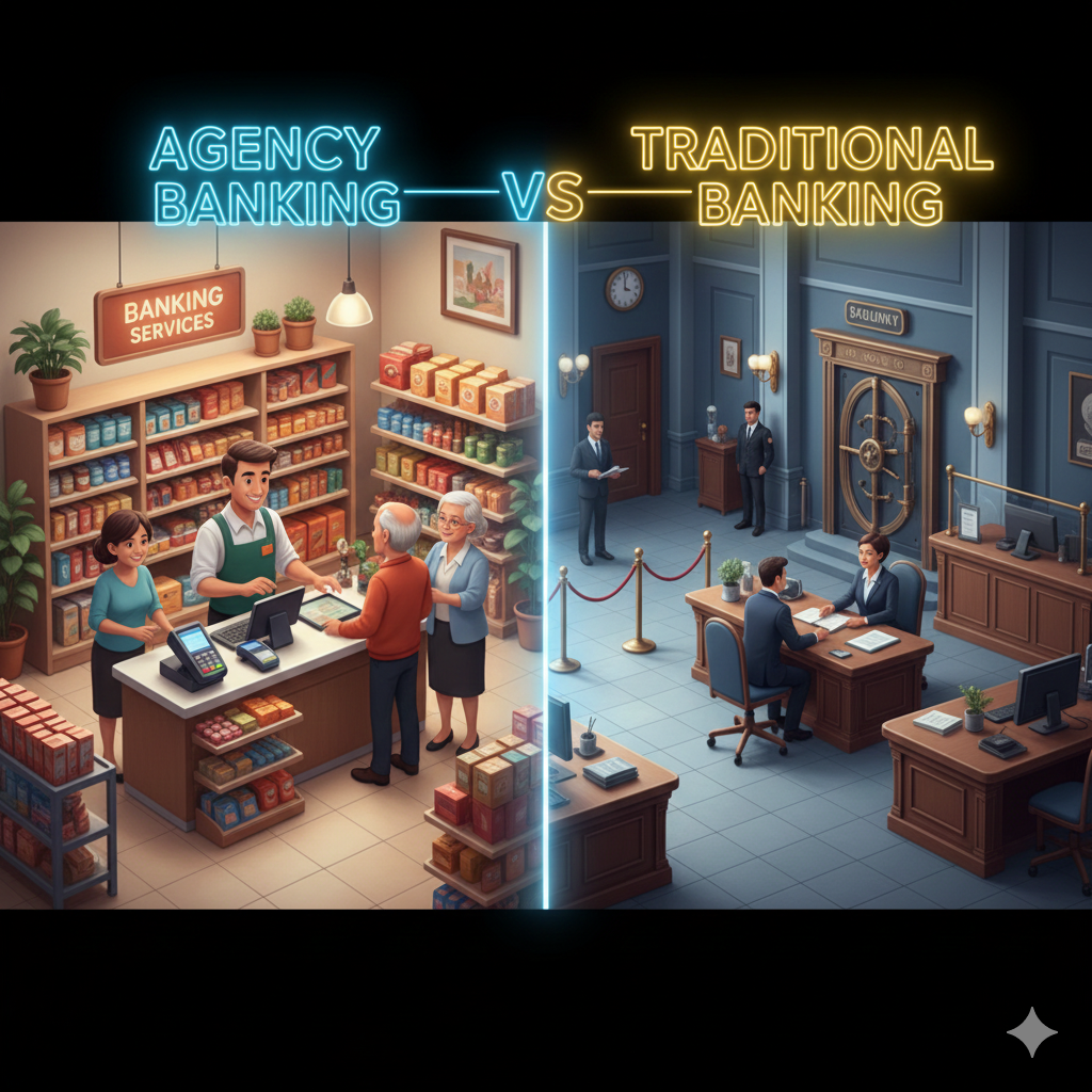 Agency Banking vs. Traditional Banking: Key Benefits for Institutions