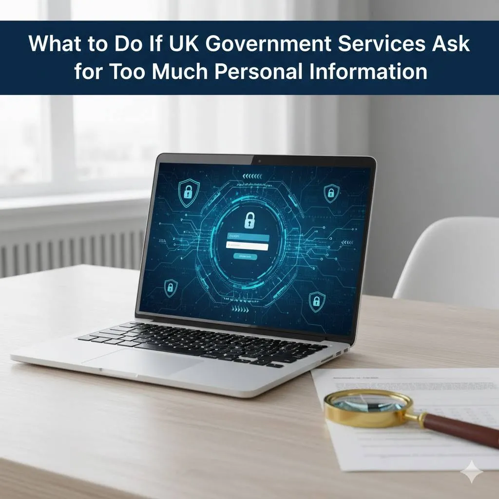 What to Do If UK Government Services Ask for Too Much Personal Information