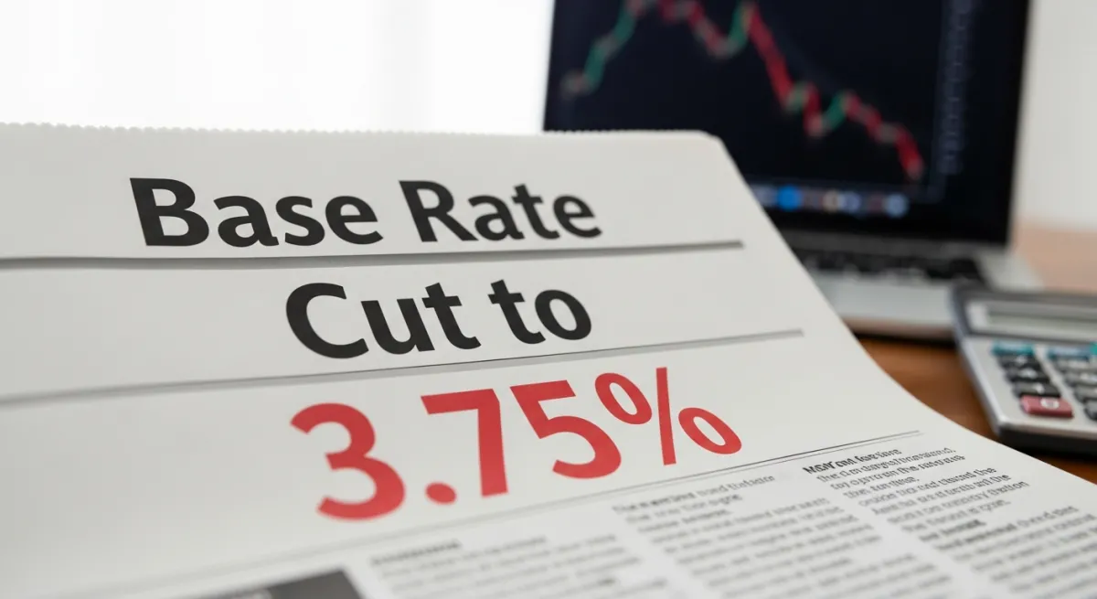 Base Rate Cut to 3.75%: What It Means for Your UK Mortgage