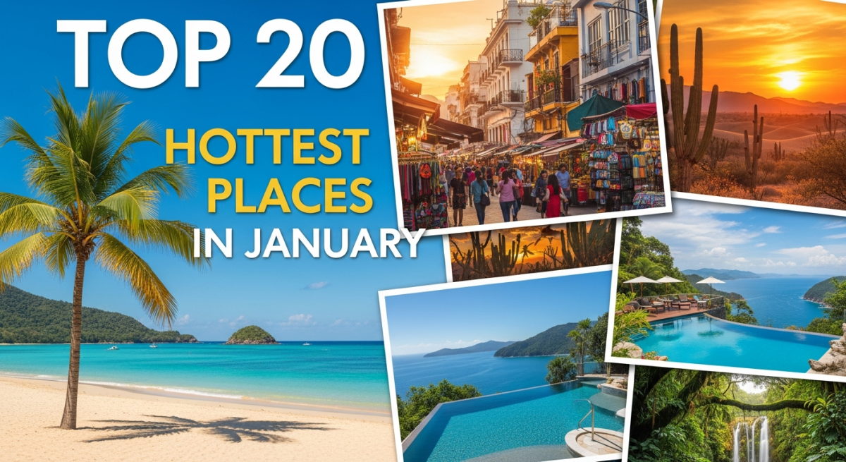 Where’s Hot in January in Europe? Top 20 Hottest Places for Winter