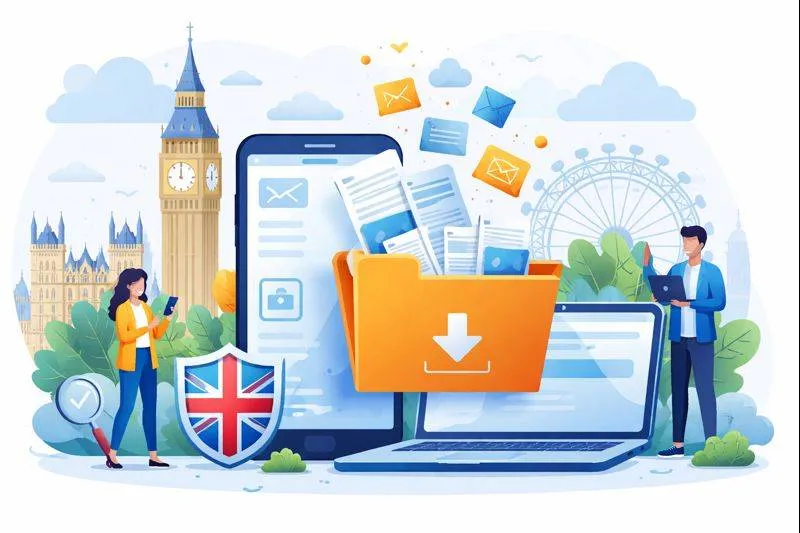 How to Export Your Data From UK Government Digital Services