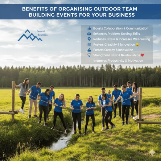 7 Benefits of Organising Outdoor Team Building Events for Your Business