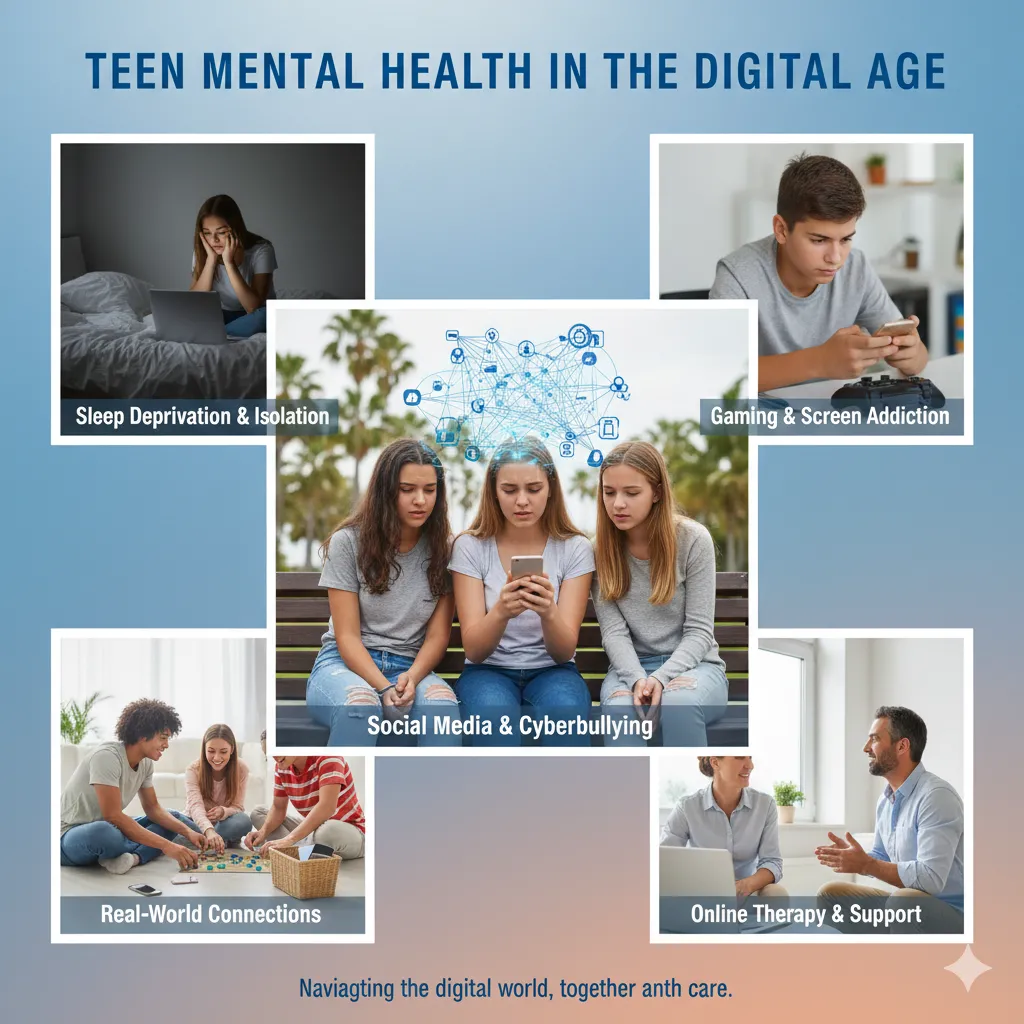 Navigating Teen Mental Health in the Digital Age | Expert Guide