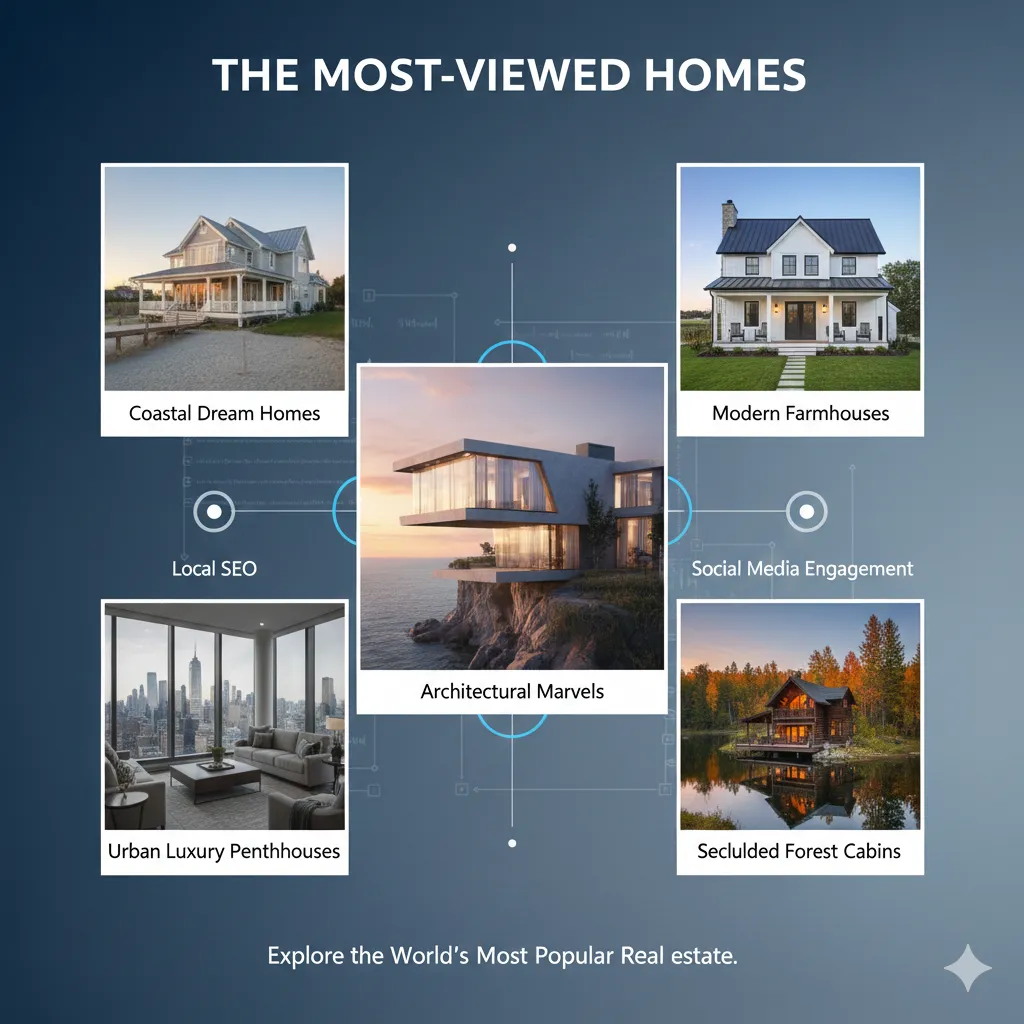 The Most-Viewed Homes: Insights into UK Real Estate Trends | Local Page