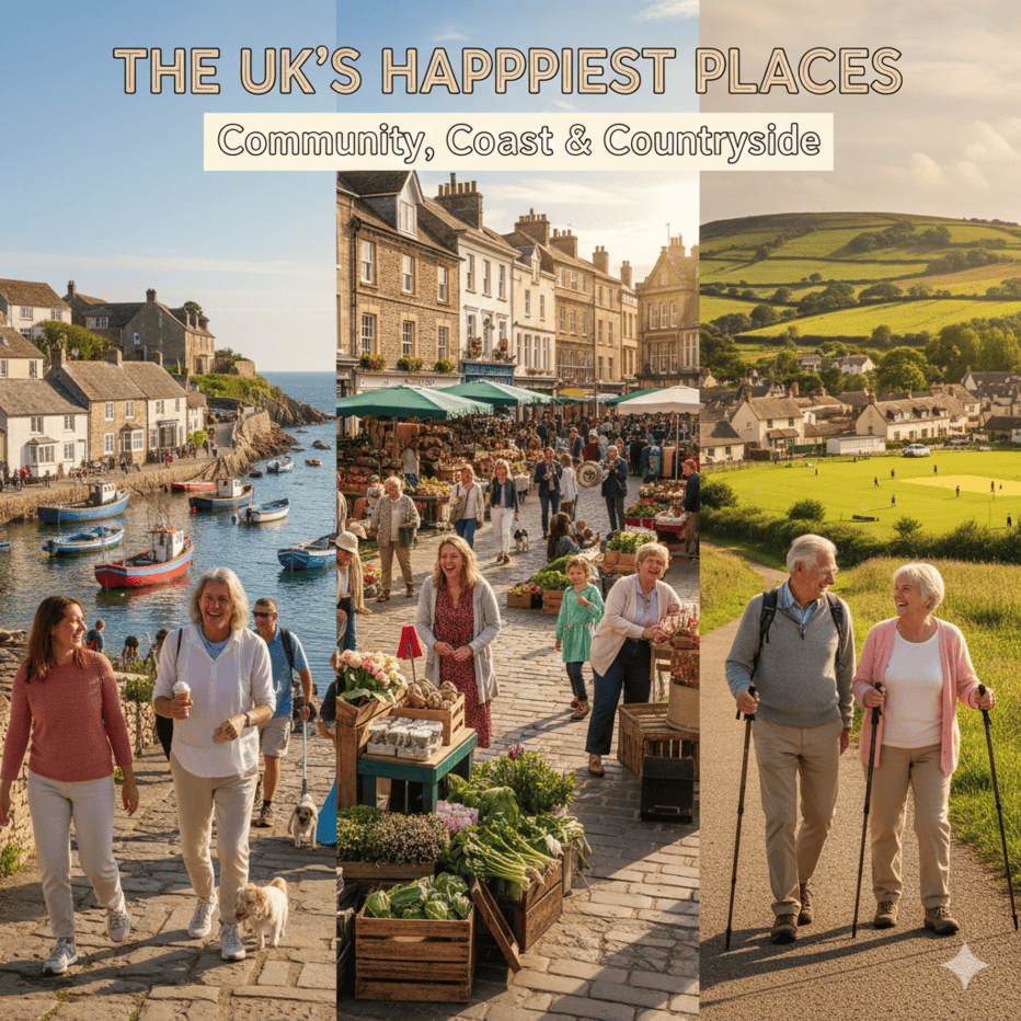 Where are the happiest places to live in Great Britain? | Local Page