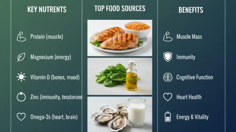 Nutrition For Men’s Health: The Ultimate Guide to Vitality