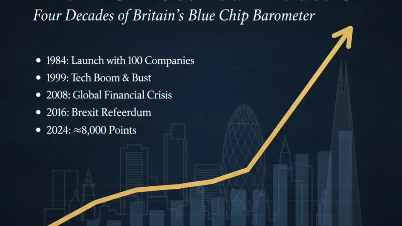 FTSE 100: Four Decades of the UK’s Blue Chip Barometer & Business Success