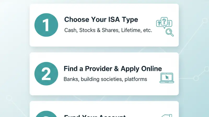 Opening Your First ISA in 3 Steps | Tax-Free Savings Guide