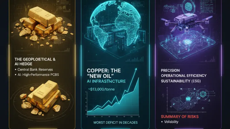Invest in Mining: Gold, Copper & the AI Demand Surge
