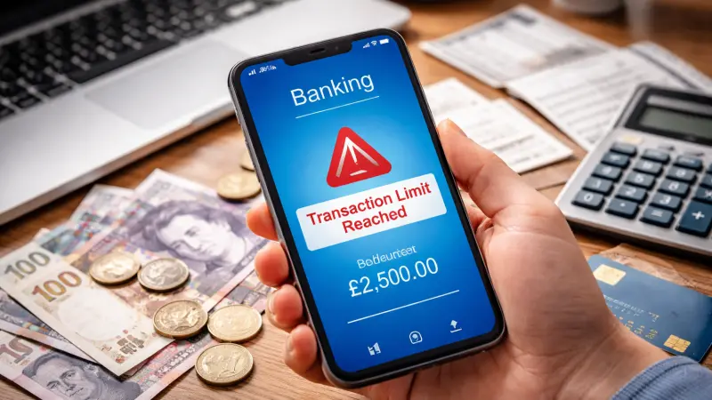Why Some UK Bank Accounts Have Transaction Limits?
