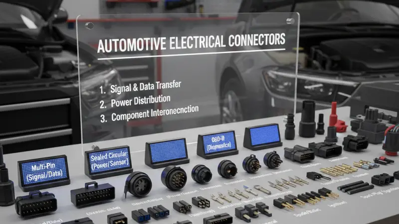 Types of Automotive Electrical Connectors: A Complete Technical Guide