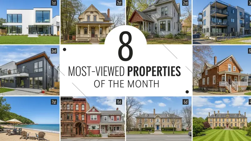 8 Most-Viewed Properties of the Month in UK