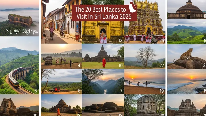 The 20 Best Places to Visit in Sri Lanka | Travel Guide