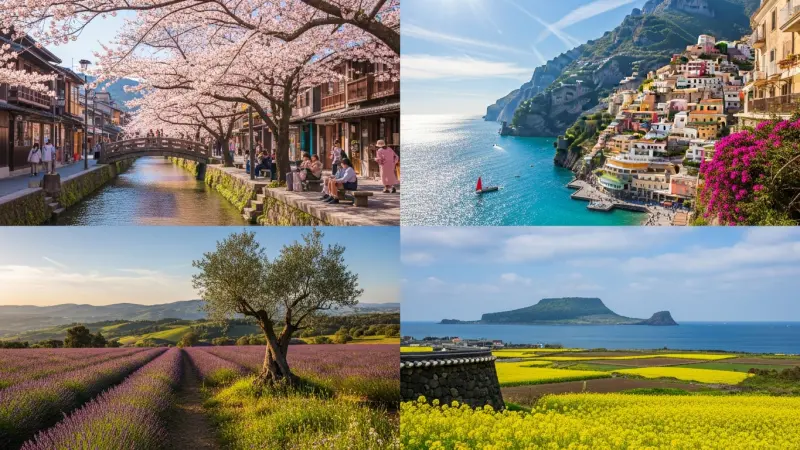 Best Places to Visit in April for a Soothing Spring Break
