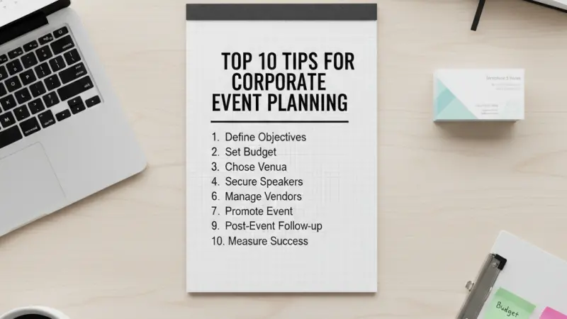 Top 10 Tips for Corporate Event Planning | Ultimate Guide