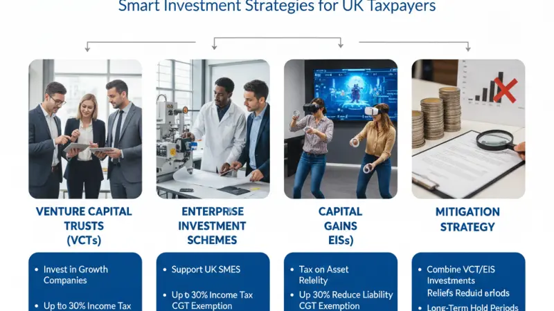 VCTs and EISs: How to Mitigate Your Capital Gains Tax Bill