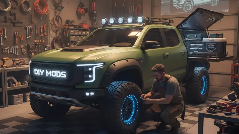 DIY Pickup Truck Mods: Wheels, Lighting, Bed Covers & More
