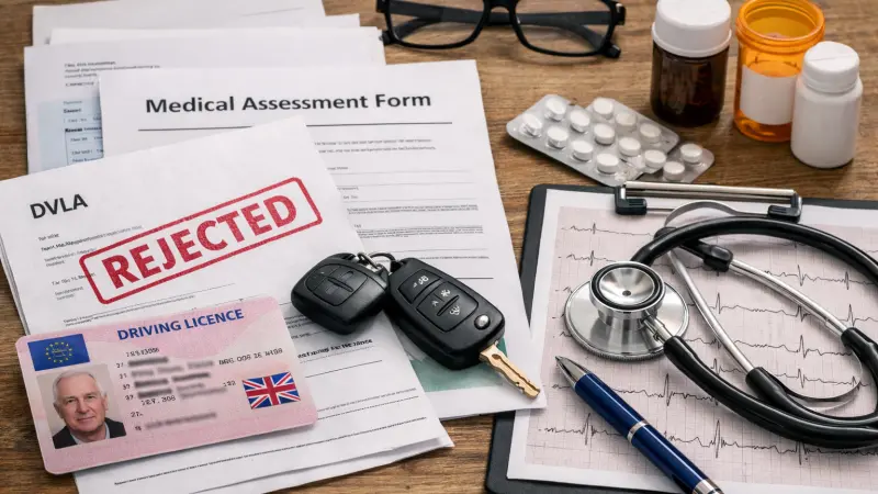What to Do If UK DVLA Rejects Your Medical Certification?