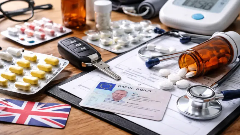 When to Notify UK DVLA About Medication That Affects Driving?