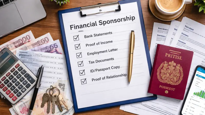 What Information Does UK Immigration Require From Financial Sponsors?