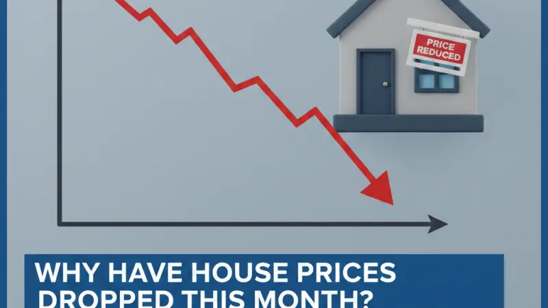 Why Have House Prices Dropped This Month?