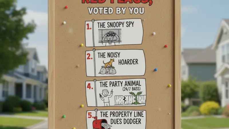 Top 5 Neighbour Red Flags: Voted by You & How Local Businesses Can Help