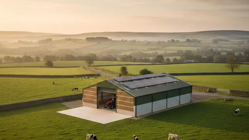 Agricultural Buildings UK: Design Regulations, Materials & Contractor Guide