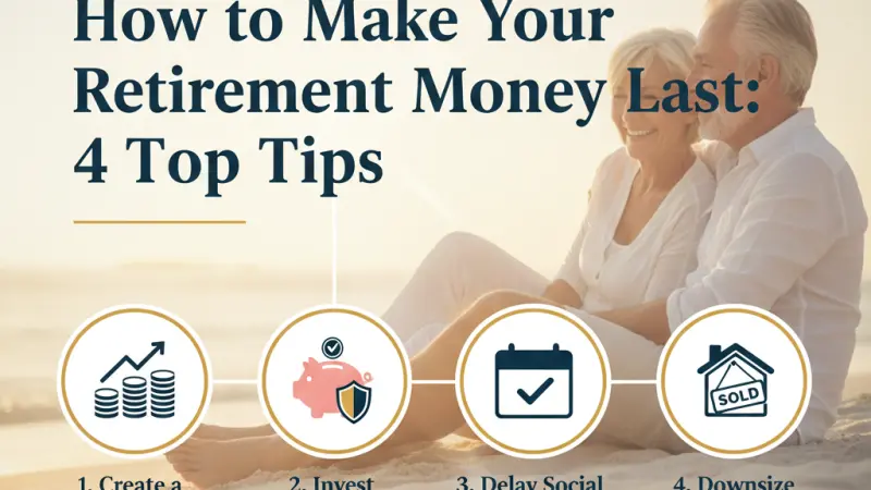 How to Make Your Retirement Money Last: 4 Top Tips