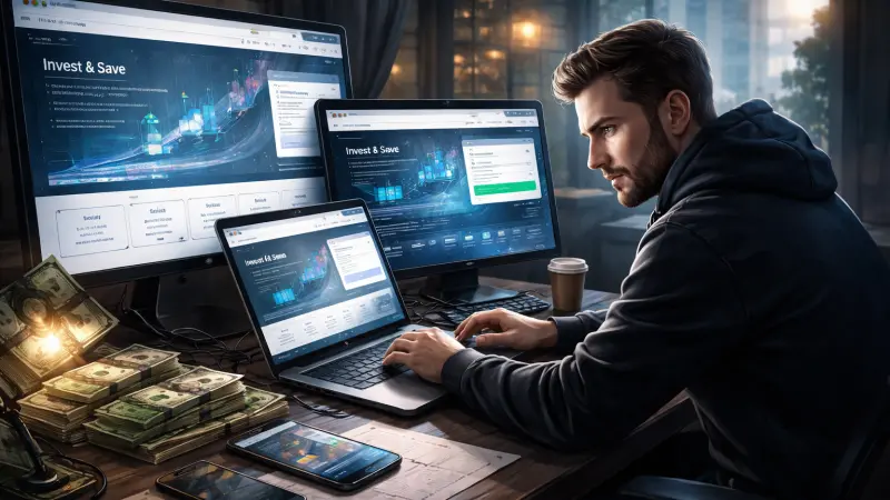 Why Scammers Create Fake UK Financial Services Websites?