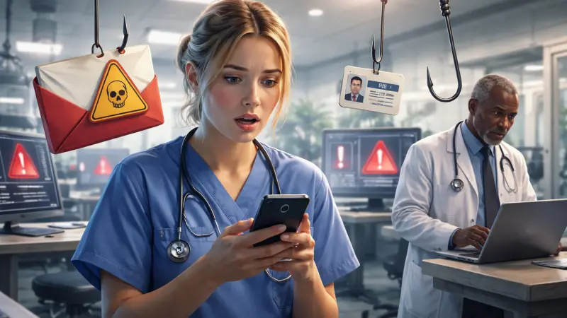 Why Fraudsters Target UK Healthcare Workers With Phishing?