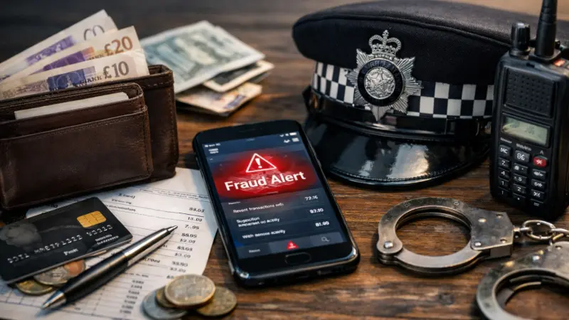 When to File UK Police Report for Financial Theft?