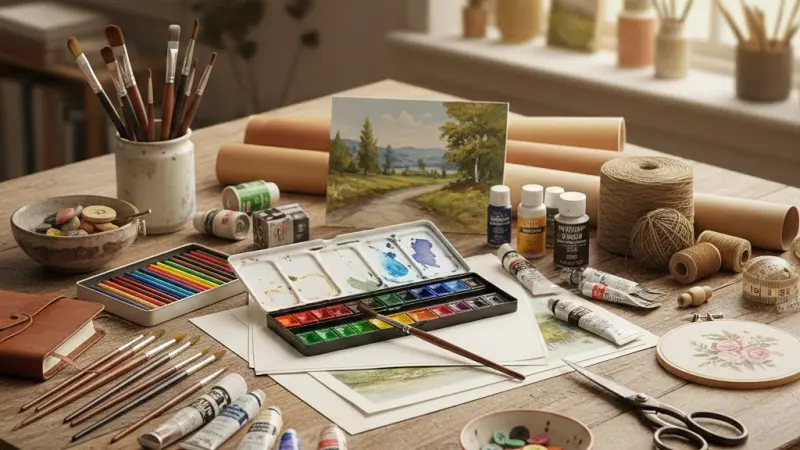 Art & Craft Materials UK: Supplies Guide, Brands & Sourcing Tips