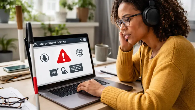 What to Do If UK Government Service Won't Work With Your Assistive Technology?