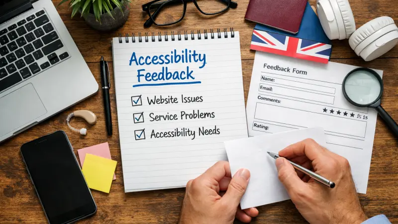 How to Provide Accessibility Feedback About UK Government Services