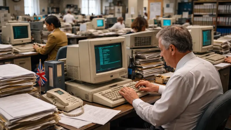Why Some UK Government Services Still Use Outdated Technology?