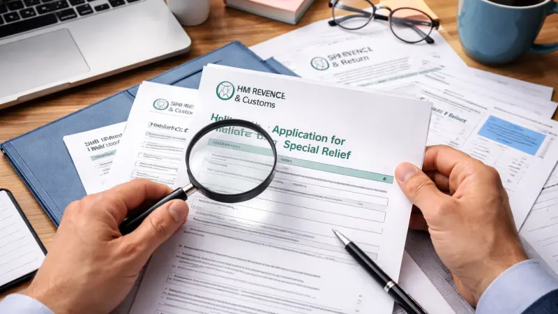 Where to Find UK HMRC Special Relief Applications for Extraordinary Circumstances?