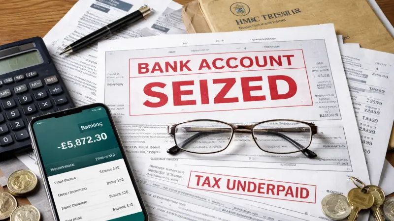 What to Do If UK HMRC Levies Your Bank Account for Unpaid Tax?