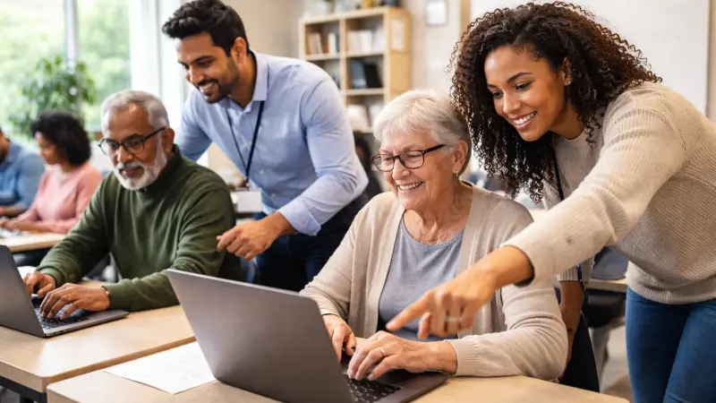 What Support Does UK Benefits Offer for Digital Literacy Training?