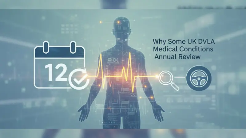 Why Some UK DVLA Medical Conditions Require Annual Review?