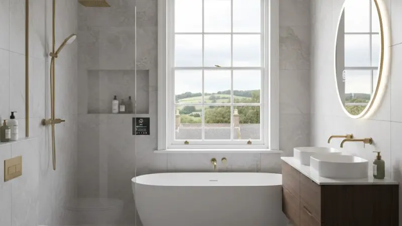 Bathroom Equipment UK: Fixtures Guide, Trends & Installation Standards