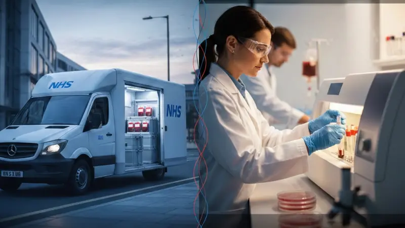 Blood Services UK: Supply Chain, Testing & Medical Usage Overview