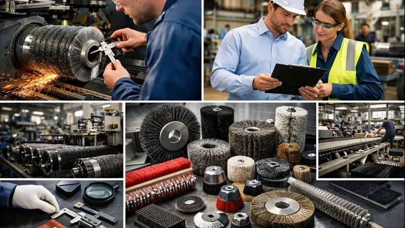 How to Identify Quality Brush Manufacturers for Industrial & Commercial Use