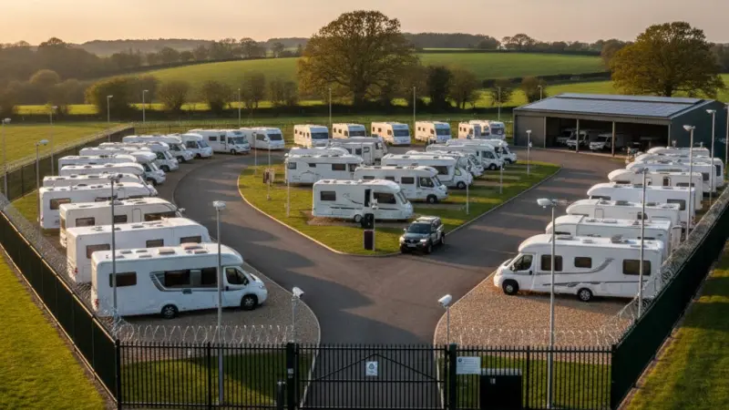 Secure Caravan Storage Solutions: Costs, Safety & Smart Choices